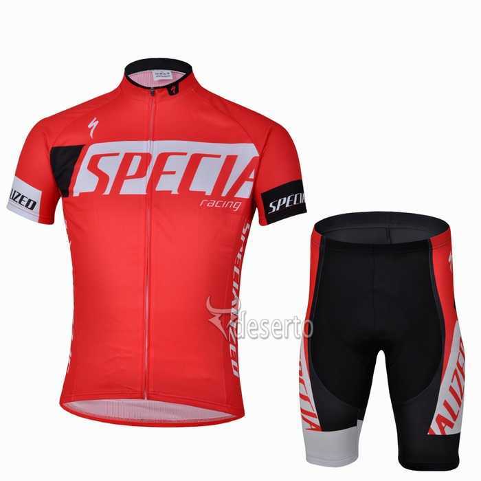 Specialized Racing Radbekleidung Radtrikot Kurzarm und Fahrradhosen Kurz Rot 5C7VV Specialized Racing Radbekleidung Radtrikot Kurzarm und Fahrradhosen Kurz Rot 5C7VV