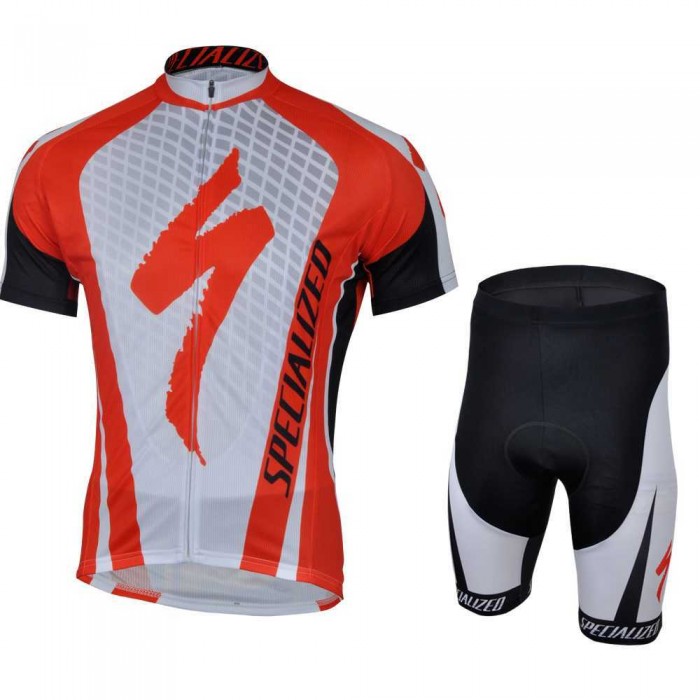 2013 Specialized Fahrradkleidung Radsportbekleidung Kurzarm Trikot+Trägerhose Kurz weiß Rot Schwarz 17K7L 2013 Specialized Fahrradkleidung Radsportbekleidung Kurzarm Trikot+Trägerhose Kurz weiß Rot Schwarz 17K7L