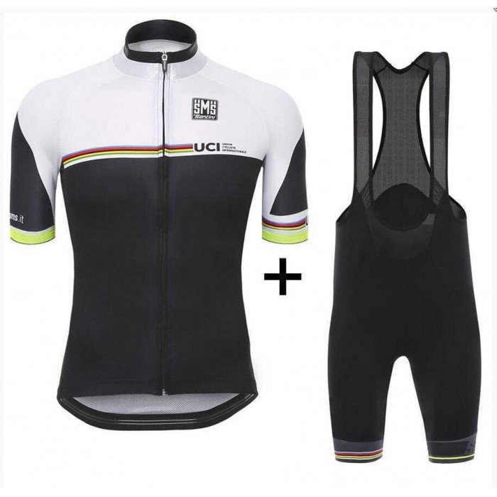 2016 UCI Fahrradbekleidung Radteamtrikot Kurzarm+Kurz Radhose Kaufen Schwarz weiß KQ6F1 2016 UCI Fahrradbekleidung Radteamtrikot Kurzarm+Kurz Radhose Kaufen Schwarz weiß KQ6F1