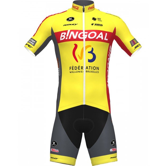 WALLONIE-BRUXELLES 2020 Fahrradbekleidung Radtrikot kurzarm+Radhose kurz WALLONIE-BRUXELLES 2020 Fahrradbekleidung Radtrikot kurzarm+Radhose kurz