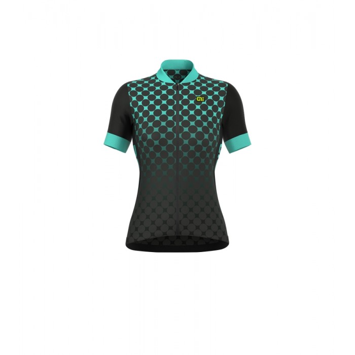 ALE EXCEL BOLAS Damen Fahrradbekleidung Radtrikot turquoise 8CLWL
