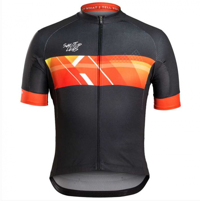 2016 Bontrager shut up Fahrradtrikot Radsport Schwarz oranje GBIV7 2016 Bontrager shut up Fahrradtrikot Radsport Schwarz oranje GBIV7