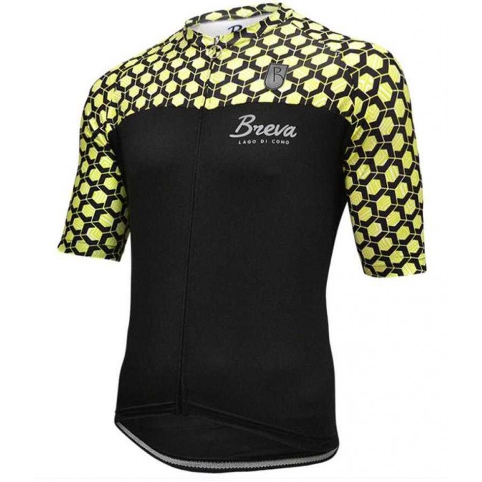 2016-2017 Breva Fahrradtrikot Radsport gelb 24XF3 2016-2017 Breva Fahrradtrikot Radsport gelb 24XF3