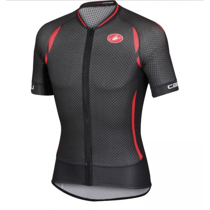 2016 Castelli Klimmers 2.0 Radtrikot Kurzarm Sprot Schwarz Rot F5MN7 2016 Castelli Klimmers 2.0 Radtrikot Kurzarm Sprot Schwarz Rot F5MN7
