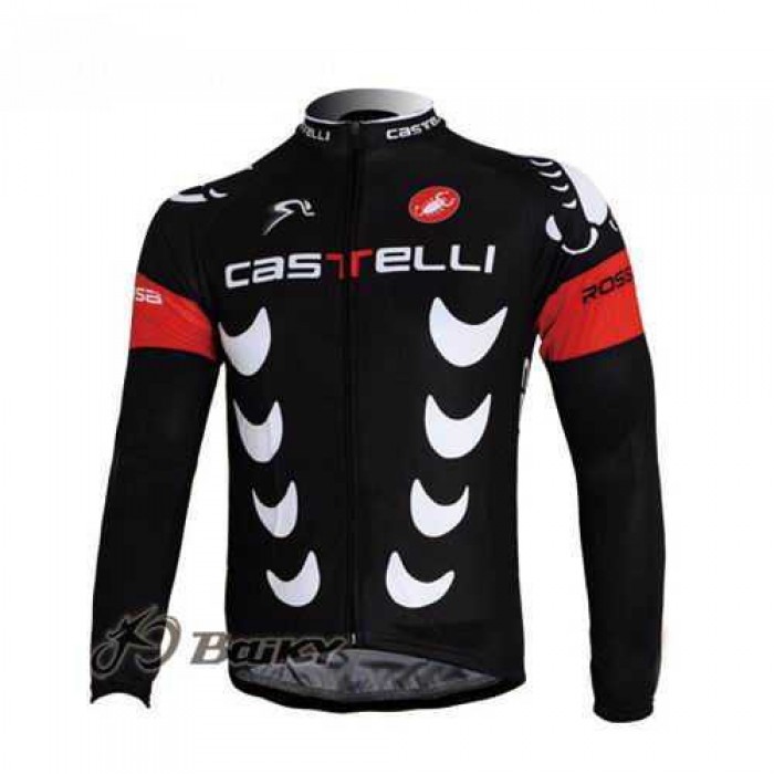 Castelli Pro Team Radtrikot Langarm Schwarz BSLZD Castelli Pro Team Radtrikot Langarm Schwarz BSLZD