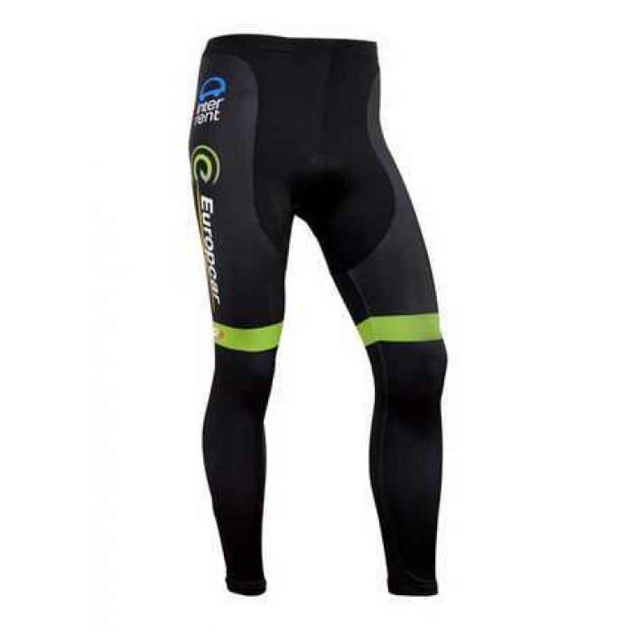 2014 Europcar Lange Fahrradhose grün Schwarz 4C062 2014 Europcar Lange Fahrradhose grün Schwarz 4C062