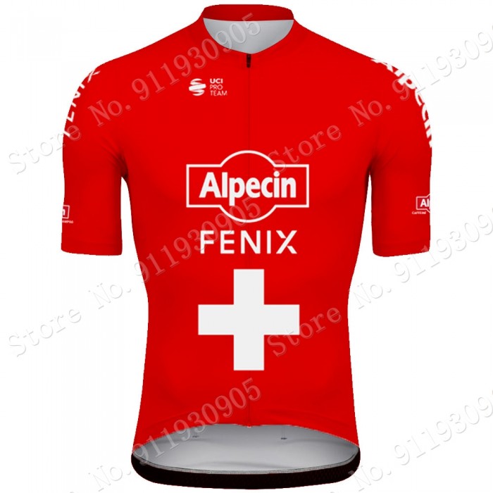 Alpecin Fenix Swiss Pro Team 2021 Fahrradtrikot Radsport 9U0zDS