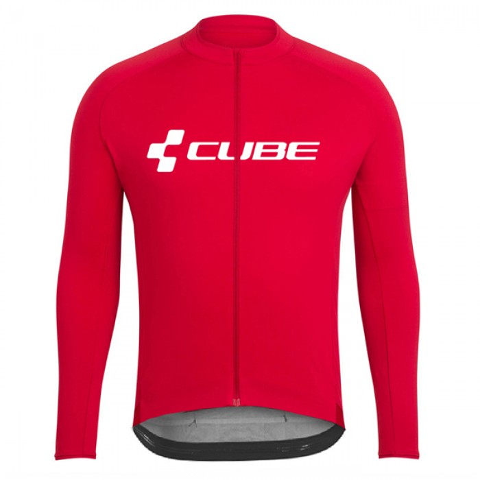 2018 Cube Rot Fahrradbekleidung Radtrikot Langarm HSWF2 2018 Cube Rot Fahrradbekleidung Radtrikot Langarm HSWF2