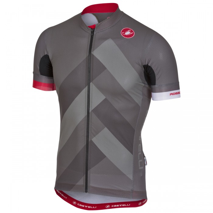 Castelli Free AR 4.1 grijs Fahrradbekleidung Radtrikot DVM9U Castelli Free AR 4.1 grijs Fahrradbekleidung Radtrikot DVM9U
