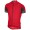 Castelli Aero Race 4.1 Solid Rot Fahrradbekleidung Radtrikot 3V409