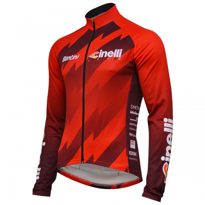 Cinelli Chrome 2018 Fahrradbekleidung Radtrikot Langarm 9TAFI Cinelli Chrome 2018 Fahrradbekleidung Radtrikot Langarm 9TAFI