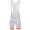 Cipollini Easy weiß oranje Kurz Trägerhose GLNQR