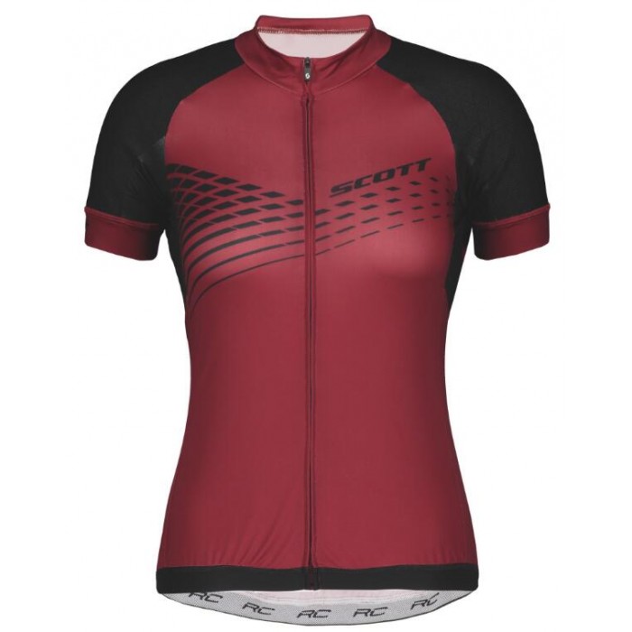 Scott RC Damen PREMIUM ITD Fahrradbekleidung Radtrikot merlot red/black 8E10V