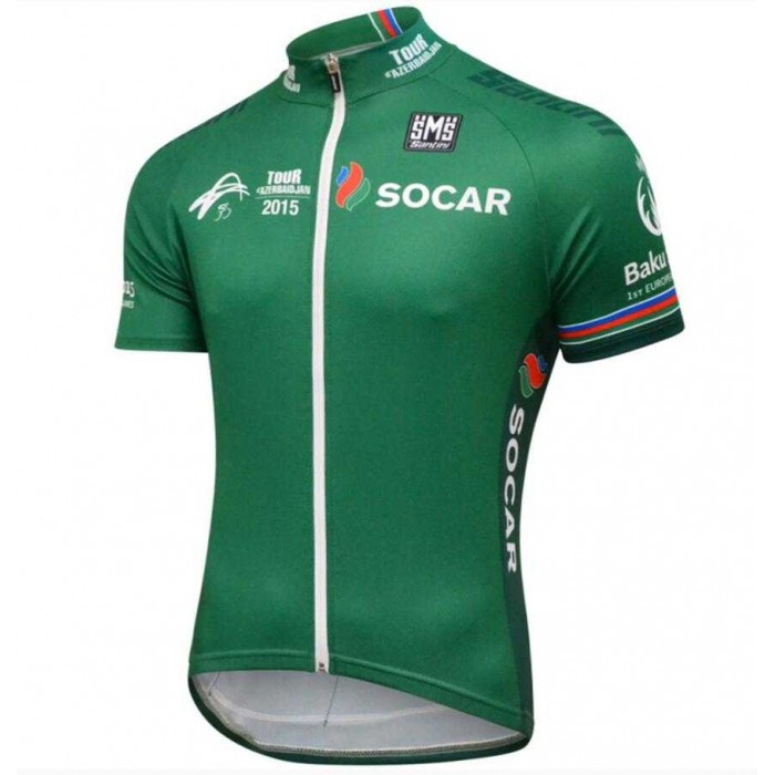 2015 Tour AzerBaidjan Fahrradtrikot Radsport grün I9XSN 2015 Tour AzerBaidjan Fahrradtrikot Radsport grün I9XSN