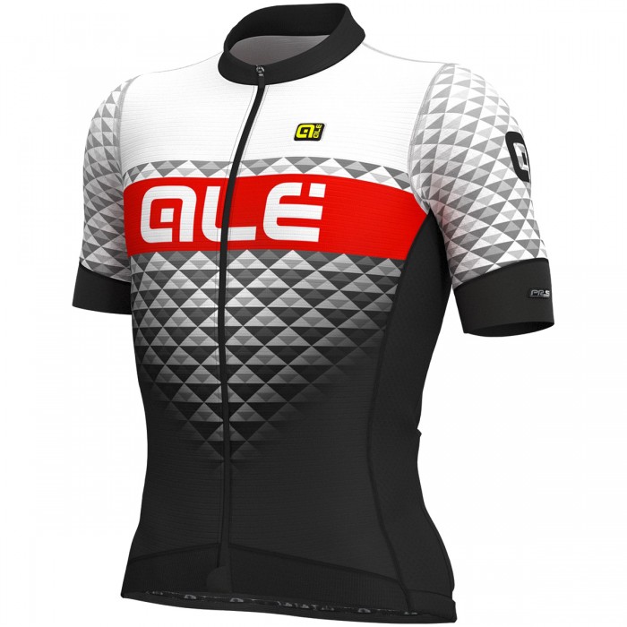Ale PRS Hexa-weiß Fahrradbekleidung Radtrikot AWDU2 Ale PRS Hexa-weiß Fahrradbekleidung Radtrikot AWDU2