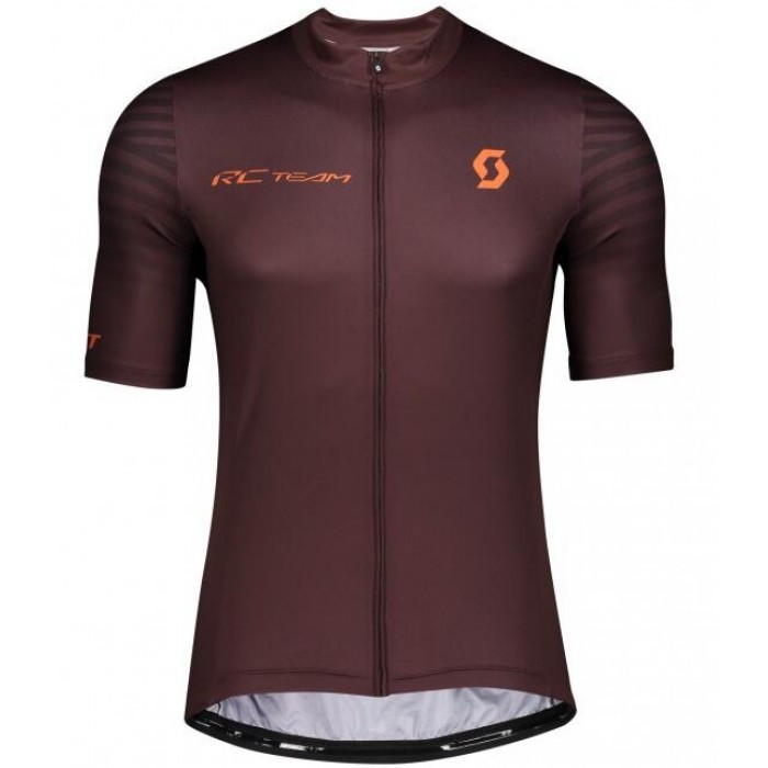 2020 SCOTT RC TEAM 10 Radtrikot kurzarm Braun