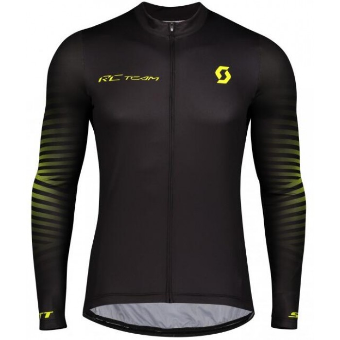 2020 SCOTT RC TEAM 10 Radtrikot langarm Schwarz 2812