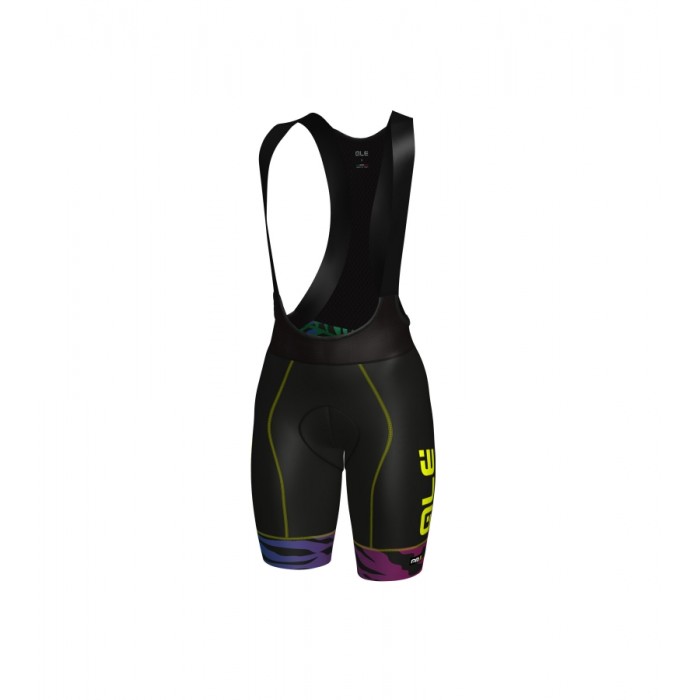 ALE PRR FLOWERS Damen Kurz Trägerhose violet TB7CL ALE PRR FLOWERS Damen Kurz Trägerhose violet TB7CL