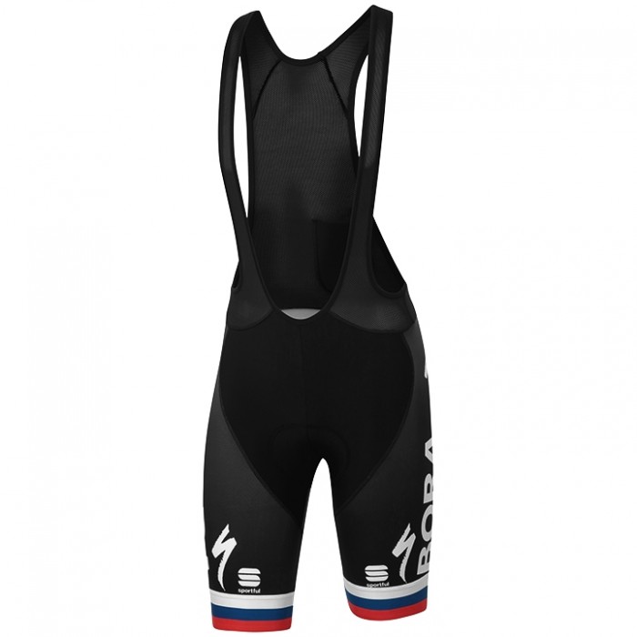 BORA-hansgrohe Slowakischer Meister Trägerhose kurz 2020 BORA-hansgrohe Slowakischer Meister Trägerhose kurz 2020
