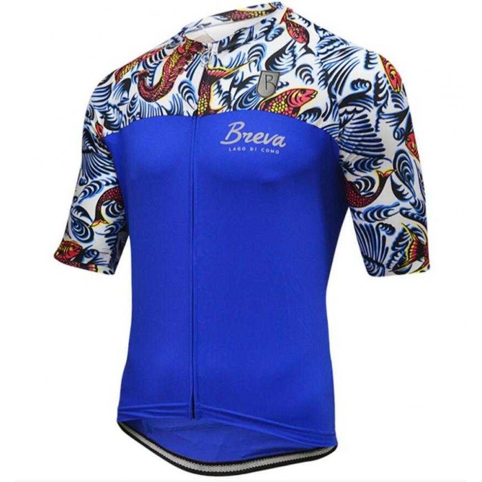 2016-2017 Breva Fahrradtrikot Radsport blau PKFZZ 2016-2017 Breva Fahrradtrikot Radsport blau PKFZZ