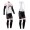 Castelli 2014 Fahrradbekleidung Set Langarmtrikot+Lange Trägerhose weiß Schwarz Rot WVJZH