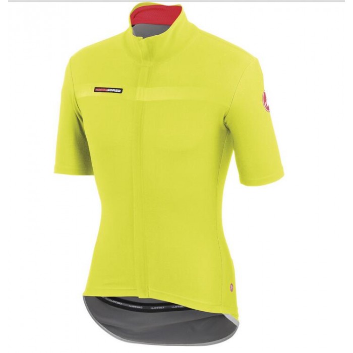 2016 Castelli Gabba 2.0 Fahrradbekleidung Radtrikot gelb JRYZL 2016 Castelli Gabba 2.0 Fahrradbekleidung Radtrikot gelb JRYZL