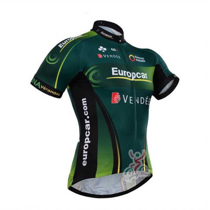 2015 Europcar Fahrradtrikot Radsport YVILU 2015 Europcar Fahrradtrikot Radsport YVILU