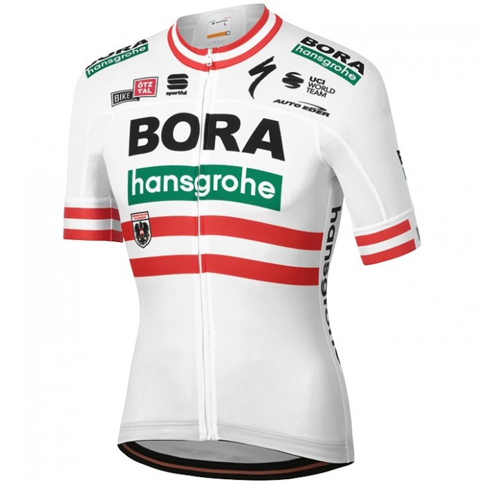 Radtrikot Kurzarms BORA-hansgrohe Österreichischer Meister 2020 Radtrikot Kurzarms BORA-hansgrohe Österreichischer Meister 2020