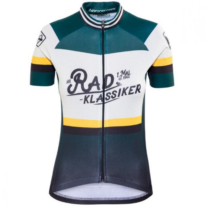 Bioracer Eschborn-Frankfurt 2017 Damen Fahrradbekleidung Radtrikot OEPB5