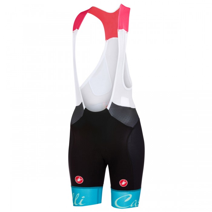 Castelli Free Aero-Light Bleu Damen Kurz Trägerhose KGVE0