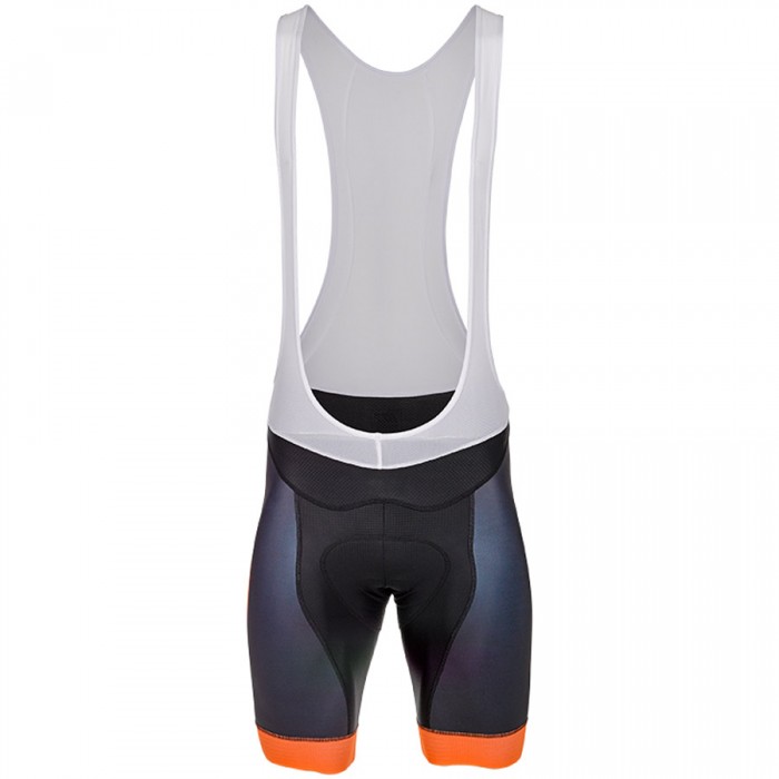 Cipollini Easy Schwarz oranje Kurz Trägerhose XDA3Y