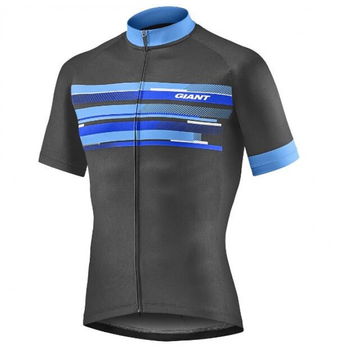 Giant Rival Fahrradbekleidung Radtrikot black/blue WUVV0 Giant Rival Fahrradbekleidung Radtrikot black/blue WUVV0
