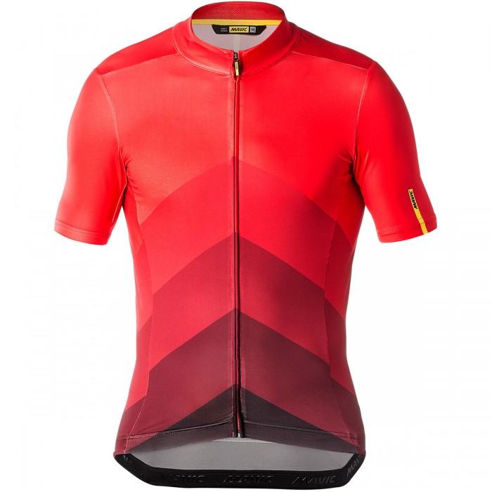 Mavic Cosmic Gradiant Rot Fahrradbekleidung Radtrikot ZD07F Mavic Cosmic Gradiant Rot Fahrradbekleidung Radtrikot ZD07F
