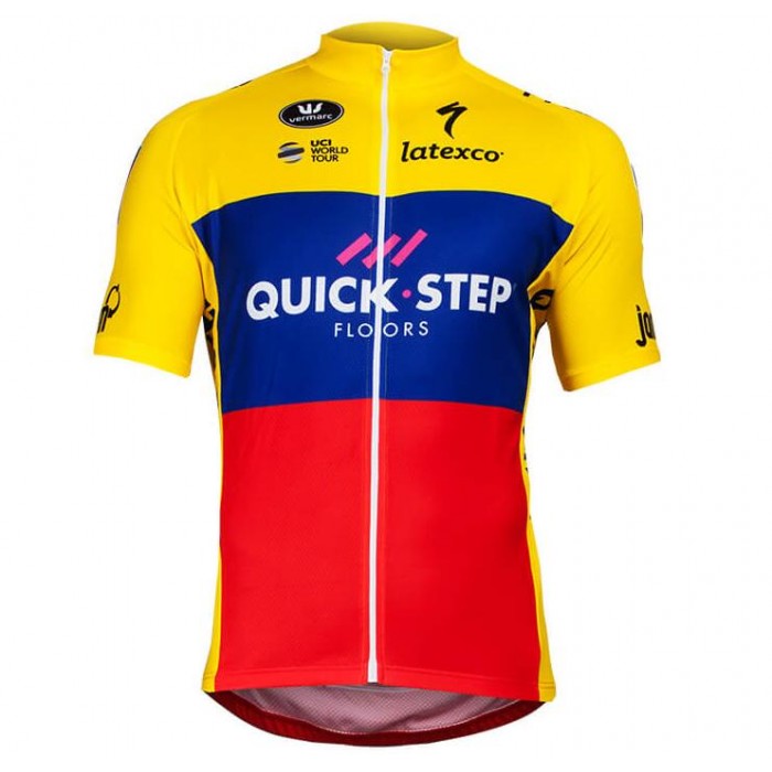 Quick Step Floors Ecuadorian Champion 2018 Fahrradbekleidung Radtrikot Y0JXX Quick Step Floors Ecuadorian Champion 2018 Fahrradbekleidung Radtrikot Y0JXX