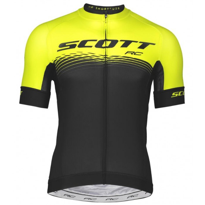 Scott RC PRO Fahrradbekleidung Radtrikot sulphur yellow/black S1VZJ Scott RC PRO Fahrradbekleidung Radtrikot sulphur yellow/black S1VZJ