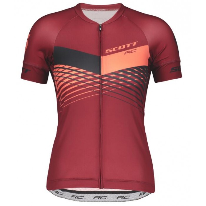 Scott RC PRO Damen Fahrradbekleidung Radtrikot merlot red/camellia pink LW1TL Scott RC PRO Damen Fahrradbekleidung Radtrikot merlot red/camellia pink LW1TL