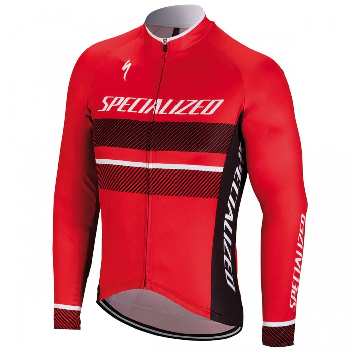 Specialized RBX Comp Logo-Rot Fahrradbekleidung Radtrikot Langarm YP475 Specialized RBX Comp Logo-Rot Fahrradbekleidung Radtrikot Langarm YP475