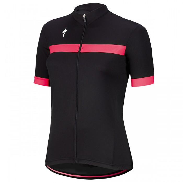 Specialized RBX Sport-Schwarz rosa Damen Fahrradbekleidung Radtrikot URW0J