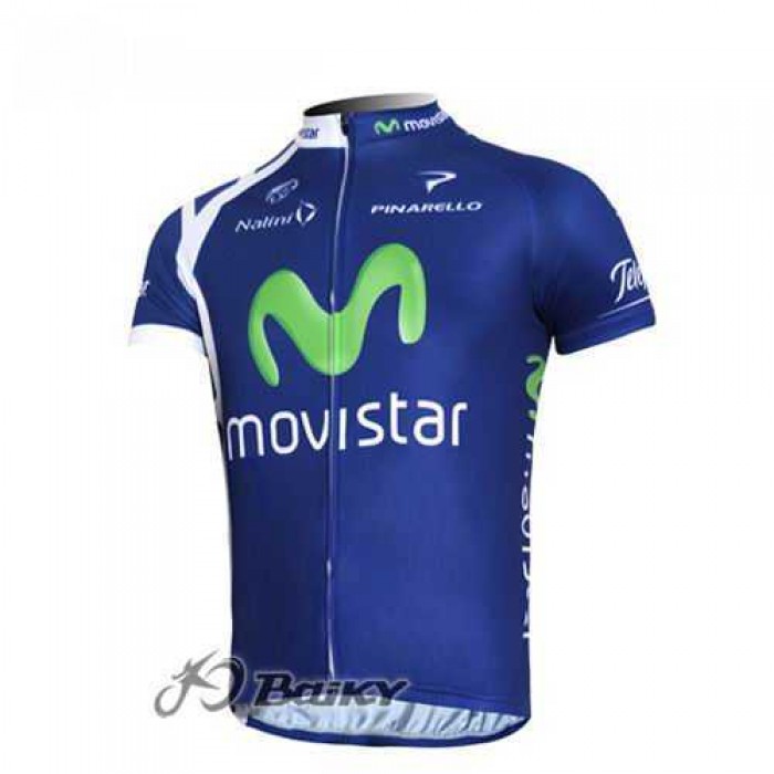 Movistar Teams Fahrradtrikot Radsport blau KT042 Movistar Teams Fahrradtrikot Radsport blau KT042