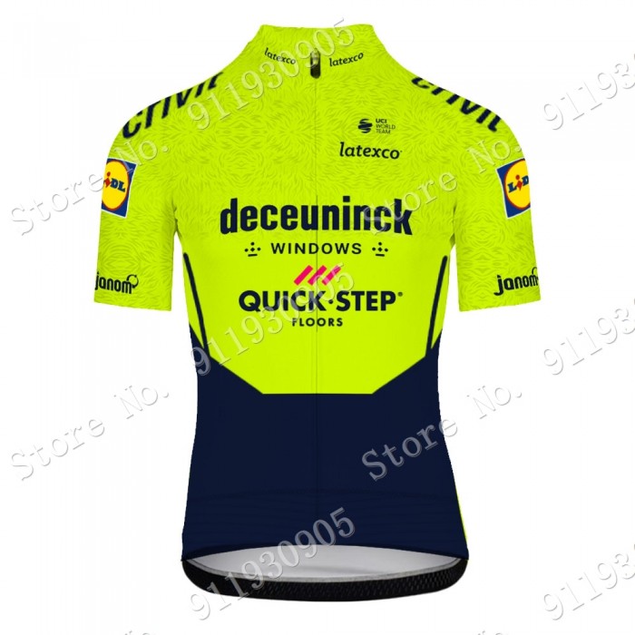 Deceuninck Quick Step Pro Team Grün 2021 Fahrradtrikot Radsport Trikot760-L24Yg