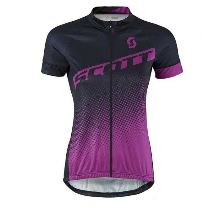 2016-2017 Scott Fahrradtrikot Radsport Trikot purper Damen WZ9DG