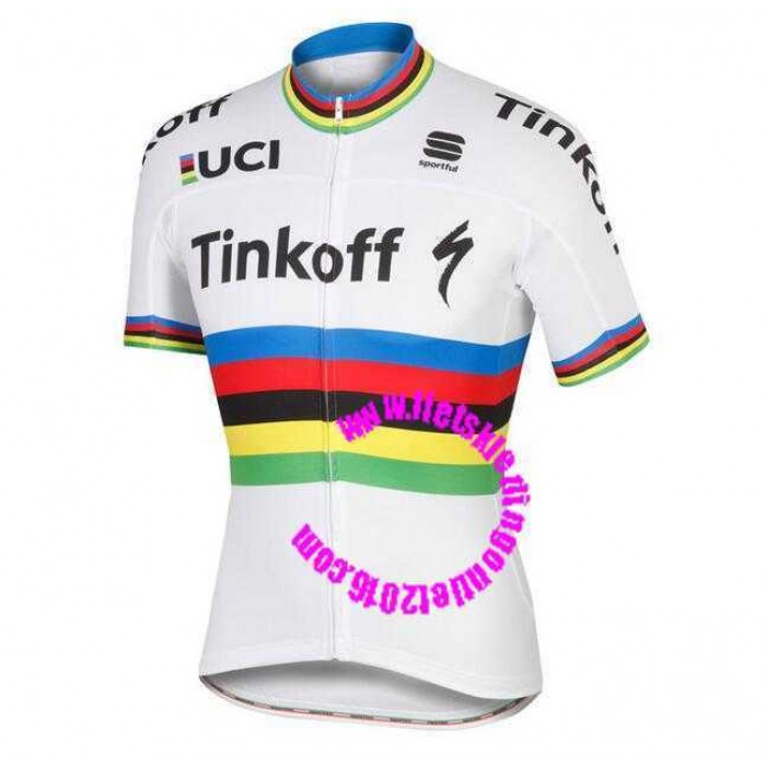 2016 Tinkoff World Champion Fahrradtrikot Radsport SAK33 2016 Tinkoff World Champion Fahrradtrikot Radsport SAK33