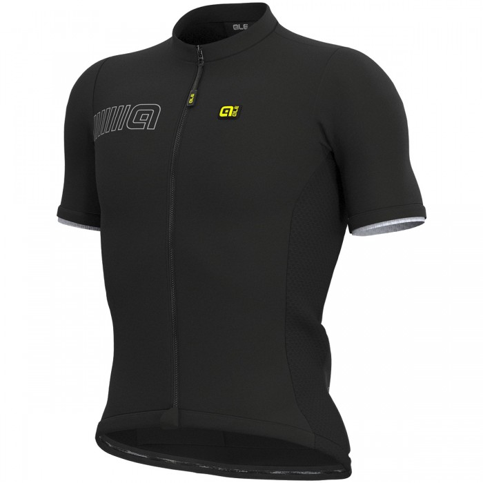 Ale Solid Color Block-Schwarz Fahrradbekleidung Radtrikot N64CD Ale Solid Color Block-Schwarz Fahrradbekleidung Radtrikot N64CD
