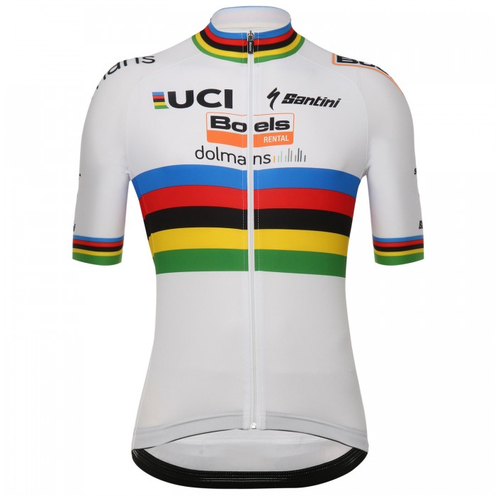 Boels Dolmans 2019 World Champion Fahrradbekleidung Radtrikot MFM68