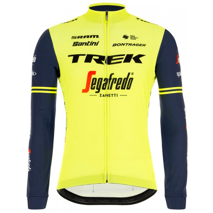 TREK-SEGAFREDO 2020 training edition Radtrikot langarm SANTINI Radsport-Profi-Team TREK-SEGAFREDO 2020 training edition Radtrikot langarm SANTINI Radsport-Profi-Team