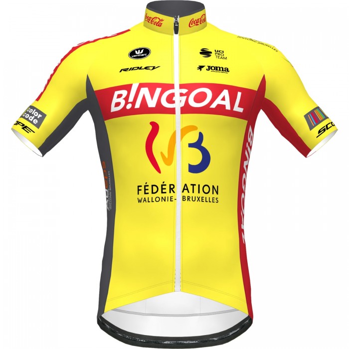 WALLONIE-BRUXELLES 2020 Radtrikot kurzarm WALLONIE-BRUXELLES 2020 Radtrikot kurzarm