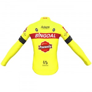 Bingoal Pauwels Sauces WB 2022 Radtrikot langarm-Radsport-Profi-Team