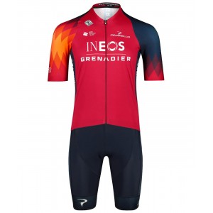INEOS GRENADIERS 2023 Set(ICON Radtrikot+ICON Trägerhose)-Radsport-Profi-Team INEOS GRENADIERS 2023 Set(ICON Radtrikot+ICON Trägerhose)-Radsport-Profi-Team