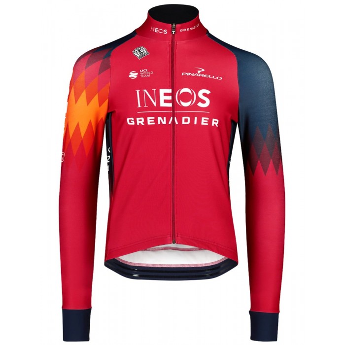 INEOS GRENADIERS 2023 Radtrikot langarm-Radsport-Profi-Team INEOS GRENADIERS 2023 Radtrikot langarm-Radsport-Profi-Team