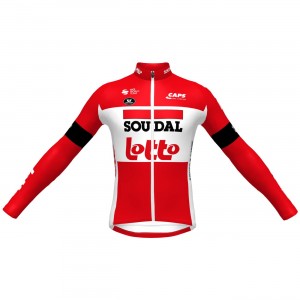 LOTTO SOUDAL 2022 Radtrikot langarm-Radsport-Profi-Team LOTTO SOUDAL 2022 Radtrikot langarm-Radsport-Profi-Team